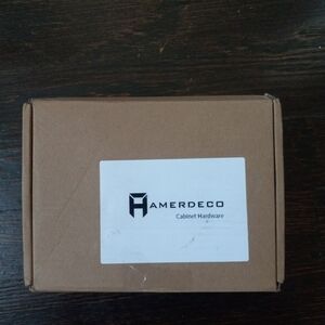 Amerdeco 10 Pack Knurled Champagne Black Cabinet Pulls 5 Inch Hole Center